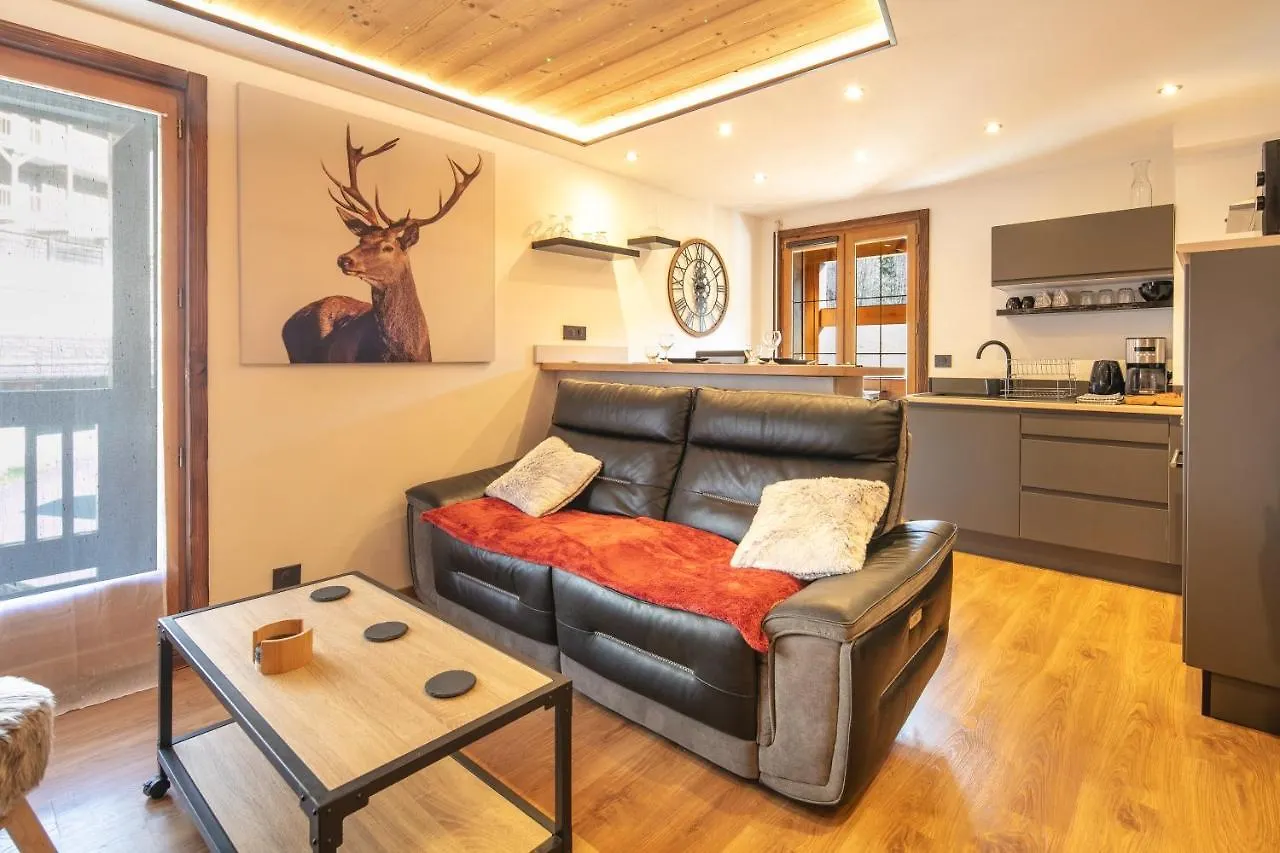 Le Cerf Des Alpages - Appt Cosy Pour 2 Apartment La Giettaz