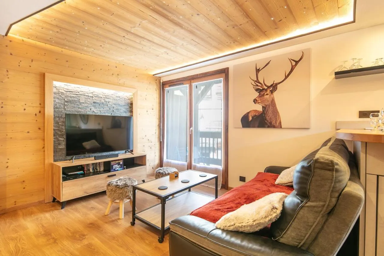 Le Cerf Des Alpages - Appt Cosy Pour 2 Apartment La Giettaz 0*,
